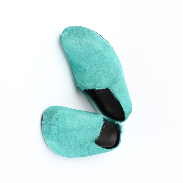 Mules Design Mode pour Hommes Mules Plates en Cuir Véritable pour Femmes Pantoufles Décontractées pour Extérieur