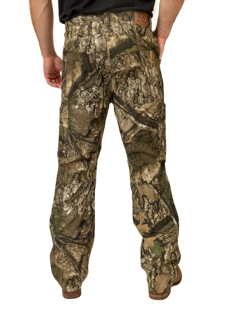 Realtree Men's Camo Farmhand Pants, Cotton Duck Canvas - Walmart.com