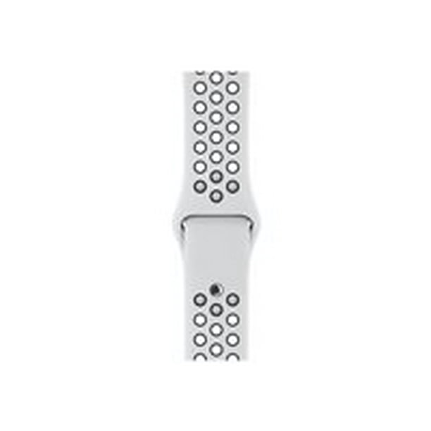 garaje Alojamiento Comida Apple Watch Nike+ Series 3 (GPS) - 38 mm - silver aluminum - smart watch  with Nike sport band - Walmart.com