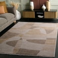 thumbnail image 2 of SAFAVIEH Lasa Caroline Abstract Polyester Area Rug, Taupe/Gold, 8' x 10', 2 of 11