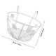 thumbnail image 2 of unbranded 1Ud Elegant White Iron Hanging Plant Holder Shelf for Balcony and Porch Decoration, 2 of 8