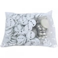 thumbnail image 1 of Insignia de pin en blanco, 500 piezas de 44 mm/1,75 pulgadas, insignia de botón de bricolaje, diseño elevado VoborMX herramienta, 1 of 8
