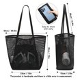 thumbnail image 3 of Bolso de viaje de playa de malla bolso de gran capacidad de secado rápido ANGGREK Otros, 3 of 8