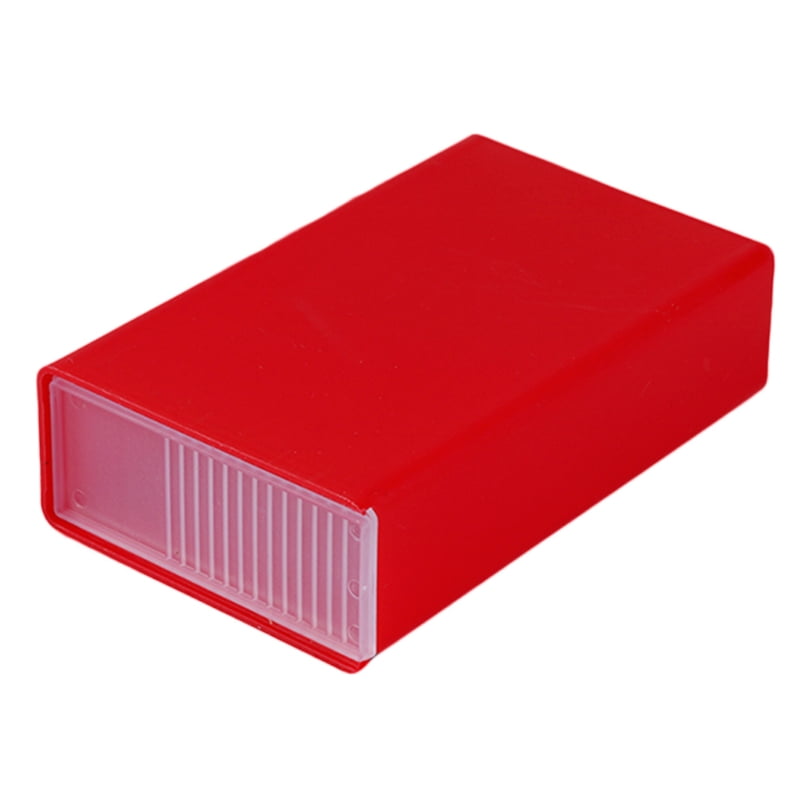 CANKER Transparent Portable Plastic Cigarette Case Dispenser Tobacco