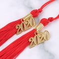 thumbnail image 3 of 10Pcs Graduation Tassel 2020 Red/Gold Tassels Mini Tassels Bookmark Tassels for Graduation Hat or Jewelry Making, Red, 3 of 7