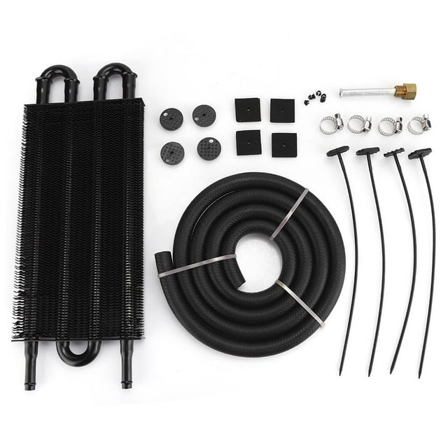 Ccdes Refroidisseur d'Huile Radiateur de Refroidissement d'Huile de Transmission Universelle Pièces Modifiées Auto, Accessoire Modifié Auto, Accessoire Modifié Auto,
