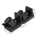 thumbnail image 3 of Ventana De La Puerta Del Automóvil Control Del Interruptor Maestro Para B5 MK4 1J4959857 Con Una Carcasa Robusta De ABS, No Es Fácil Agrietamiento, Ultra Resistente, Reemplazo, 3 of 7