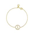 thumbnail image 1 of Diamondlite Cubic Zirconia Zodiac collection "Cancer" constellation - Gold, 1 of 1