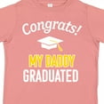 thumbnail image 4 of Inktastic Congrats My Daddy Graduated with Cap Boys or Girls Toddler T-Shirt, 4 of 5