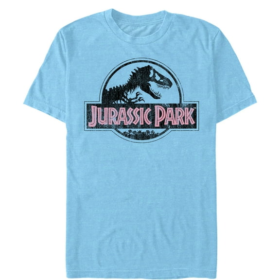 Men's Jurassic Park Vintage Logo  Graphic T-Shirt
