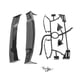 thumbnail image 4 of Accesorios de Coche 10 piezas Alerón Spoiler Espejo retrovisor Limpiaparabrisas Zulema, 4 of 8