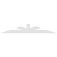 thumbnail image 4 of 72"W x 12"H x 4"D x 4"F, 4/12 Pitch, Saratoga Architectural Grade PVC Gable Bracket, 4 of 8