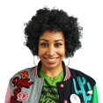 thumbnail image 1 of Peluca de disfraz Seasonal Visions Warriors Afro negra para adultos, 1 of 6