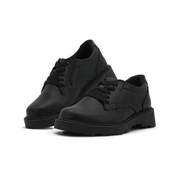 Zapato Escolar Karsten Negro para niño 19.5