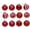 Red, variant on Jorlo 12 Pcs Christmas Ball Ornaments, Shatterproof Christmas Decorations Tree Balls Festival Widgets Pendant Hanging for Holiday Wedding Party Decoration