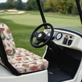 thumbnail image 6 of Pzuqiu Set of 2 Backrest Cover Sets Easy to Install All Seasons, Compatible with Golf Outdoor Golf Cart Seat Cover(Mushrooms Flowers Butterflies), 6 of 10