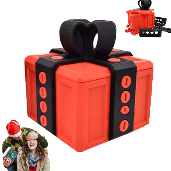 Caja de regalo Puzzle Flexyony Annoying 3D con tornillos navideños