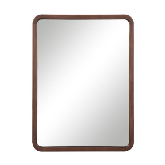Renwil Tacna 30" H x 22" W Wall Mirror, Brown