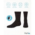 thumbnail image 6 of MeMoi Boys' Double Lined  Dress Socks - Boys - Male, 8-9, Black, 6 of 7