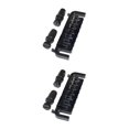 thumbnail image 2 of Sonducket Guitar Bridge Adjustable Saddle Decoration Exquisite Instrument Part Replaced Fittings Guitars Supplies Plate Whammy String Bar 2piezas, 2 of 6