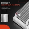 thumbnail image 3 of A-Premium Rear A/C Evaporator Core Compatible with Ford Explorer 2002-2010, Explorer Sport 2002-2003, Explorer Sport Trac 2007 & Lincoln Aviator 2003-2005 & Mercury Mountaineer 2002-2010, 3 of 8