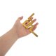 thumbnail image 5 of KAKOWELY 4Ud Stickers De Pared Autoadhesivos De Acrílico Dorado Para Gabinetes Y Esquinas, 5 of 8