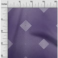 thumbnail image 2 of oneOone Velvet Purple Fabric Moire Sewing Material Print Fabric By The Yard 58 Inch Wide, 2 of 4