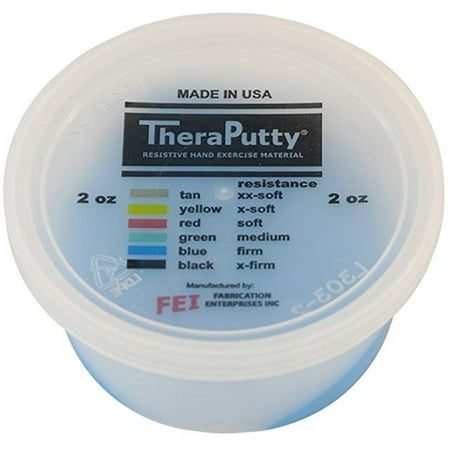 2 Pack - CanDo TheraPutty Standard Exercise Putty, Blue: Firm, 2 oz  1