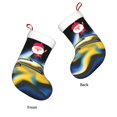 thumbnail image 4 of Calcetines navideños del equipo de fútbol Chargers, adornos navideños, adornos para árboles de Navidad, calcetines de regalo navideño, 4 of 8