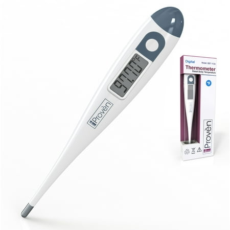 Clinical Basal Thermometer - BBT-113A2A by iProv?n - ACCURATE 1/100th Degree, Highly SENSITIVE, Perfect Companion for Family (Best Bbt Thermometer Uk)