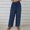 Navy, variant on SIYUDAN Womens Pants Casual Pants Khaki Adult Womens Pants Loose Fitting Pants For Women High Waisted Trousers Women With Pockets Women'S Fall Pants