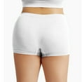 thumbnail image 4 of biudgviw Boyshorts Underwear for Women Plus Size Comfy Stretch Boxer Briefs Seamless Mid Rise Solid Color Lounge Shorts, 4 of 4