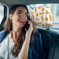 thumbnail image 6 of Goofa Cartoon Squirrel Pattern 2 PCS Car Headrest Cover, Headrest Protector,Universal Interior Car Accessories, 6 of 6
