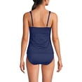 thumbnail image 2 of Lands' End Women's DD-Cup Sweetheart Wrap Underwire Tankini Top, 2 of 6