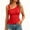 Red, variant on Tank Tops for Women Form-Fitting Sleeveless Casual Asymmetrical Tank