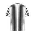 thumbnail image 7 of BLVB Button down Shirts for Women Short Sleeve Summer Tops V Neck Striped Blouses Business Dressy Casual Outfits, 7 of 7