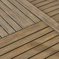thumbnail image 4 of Noble House Casa 7 Piece Wooden Oval Patio Dining Set in Gray, 4 of 8
