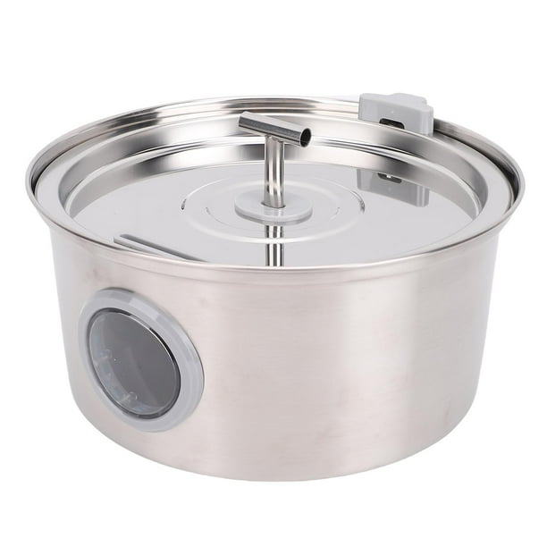 Fuente Para Gatos De 3,2 L, Fuente De Agua Para Gatos De Acero Inoxidable Segura, Silenciosa Y De Circulación Automática Para Perros En Interiores