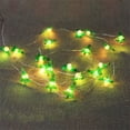 thumbnail image 1 of Xihbxyly Guirnalda de Luces de Copo de Nieve, 20 Luces Led, Diseño Flexible, Modos de Encendido/Apagado, Funciona con Pilas, Decoración para Interiores y Exteriores, Navidad, Fiestas, 2 Metros de Lar, 1 of 2