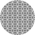 thumbnail image 1 of Ahgly Company Machine Washable Indoor Round Transitional Dim Gray Area Rugs, 3' Round, 1 of 7
