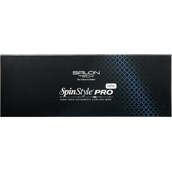SALON TECH SpinStyle Pro Auto Curler - Create Beautiful, Long-Lasting Curls in Just A Few Seconds! (1.25 Inch)