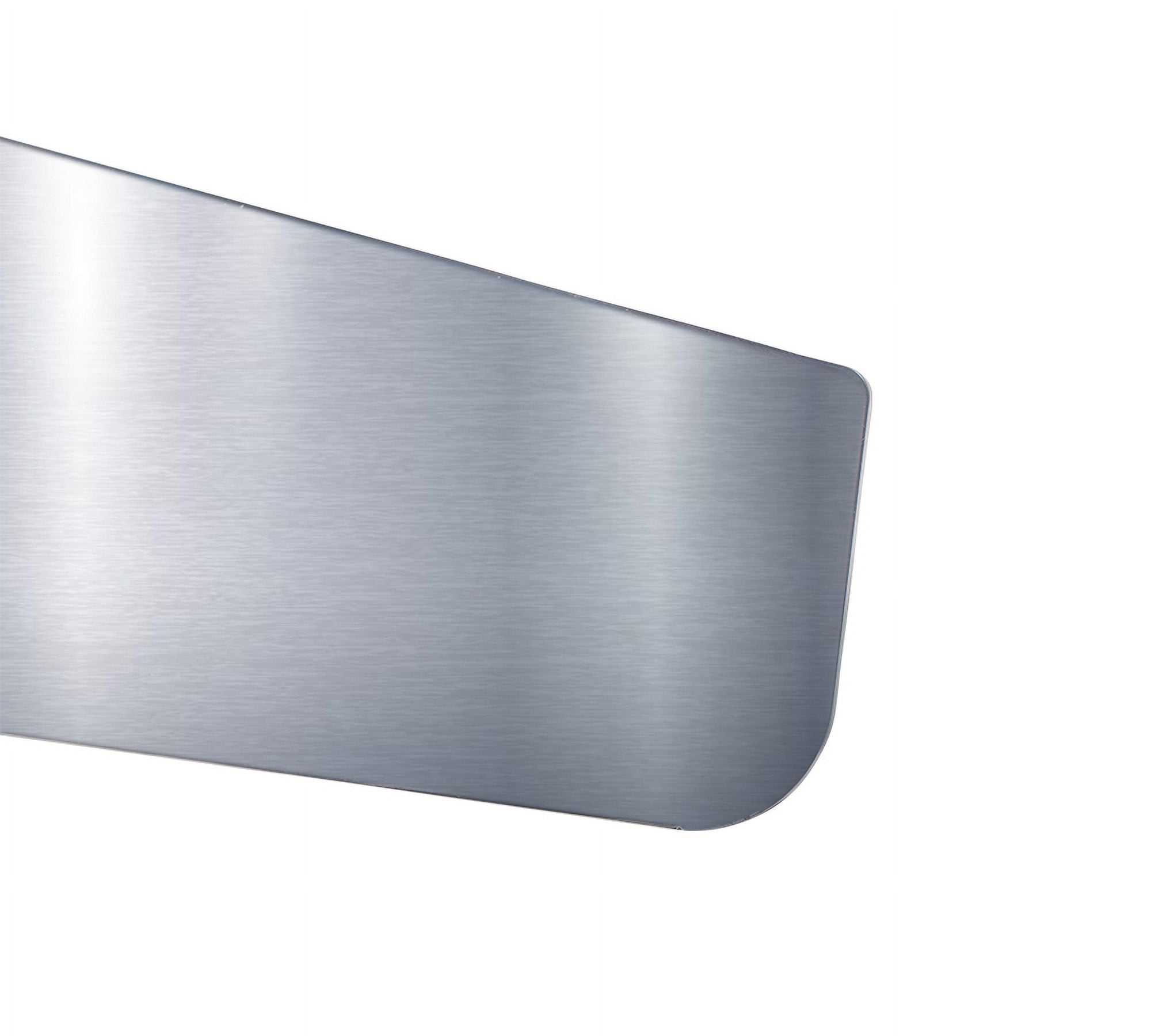 4 Pack 4" x 24" Universal Chrome Mud Flap Weights for Semi Trucks - Mirror Finish Stainless Steel with 3 Welded Studs