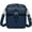 A-dark Blue, variant on Crossbody Leather Bag, Double Layer Large Capacity Messenger Bag with Anti-Theft Features, Built-in Purse for Safe Daily Use and Travel.