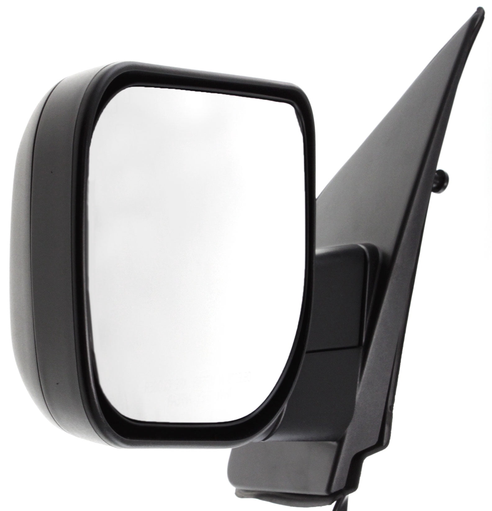 Mirror Compatible With 2008-2013 Nissan Titan Left Driver Side Heated Textured Black Kool-Vue