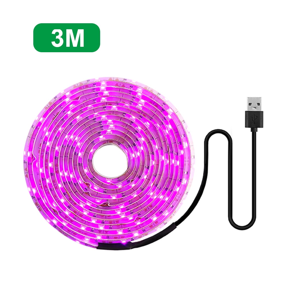 USB 2835 30-180LED Strip Growing Light Hydroponic Dimmable for Indoor Plant UK 