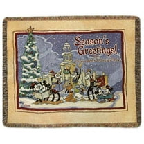 Disney Throw Blanket - Seasons Greetings - Disney California Adventure Park