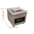 thumbnail image 2 of TECHTONGDA DZ-450 Single Chamber Vacuum Packaging Machine Stainless Steel Desktop Vacuum Sealing Machine Packaging Sealer 110V 1-43pcs/min, 2 of 15