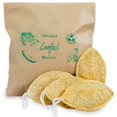 thumbnail image 1 of Esponja exfoliante de lufa natural (paquete de 4) - Exfoliante corporal de lufa - Esponja de lufa - Exfoliante corporal de lufa - Lufa orgánica - Esponjas de lufa de ducha - Lufa exfoliante - Lufa bio, 1 of 2
