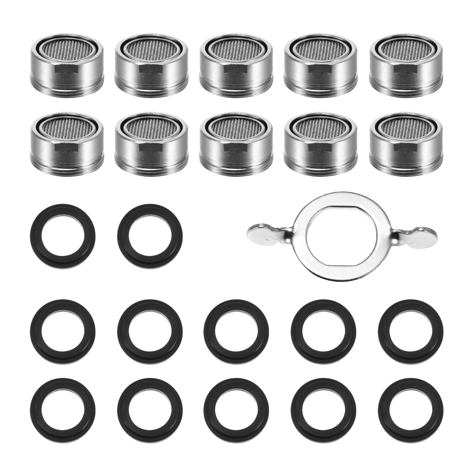 Toma 10pcs Faucet Aerator Stainless Steel Sink Aerator Replacement