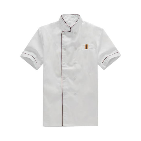 Maytalsory For Comfortable And Stylish Cooking Experience White Soft white(short sleeve) XXL